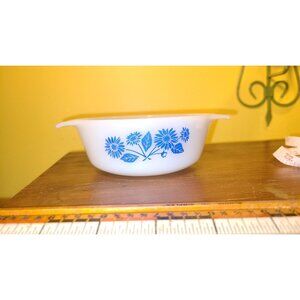 Free ship Anchor Hocking, Fire King  Blue Cornflower